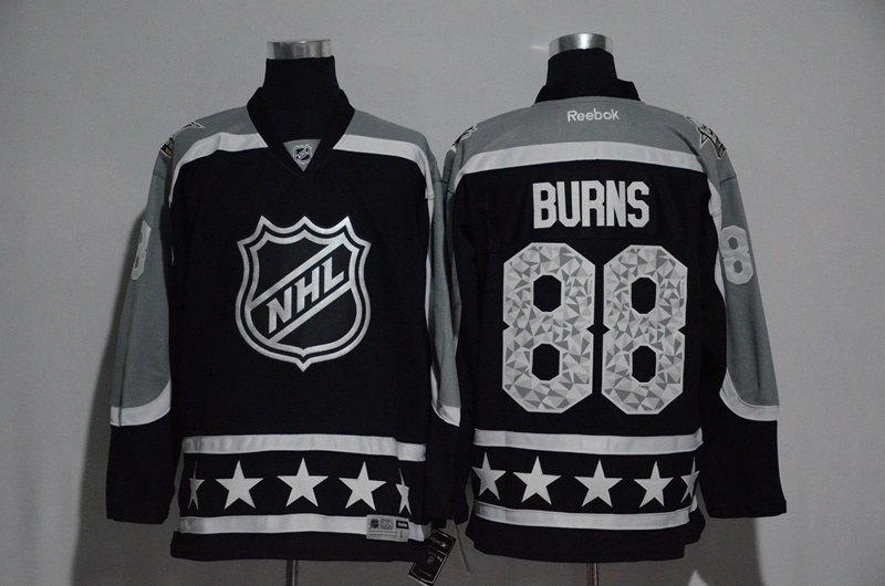2017 NHL San Jose Sharks #88 Burns black All Star jerseys